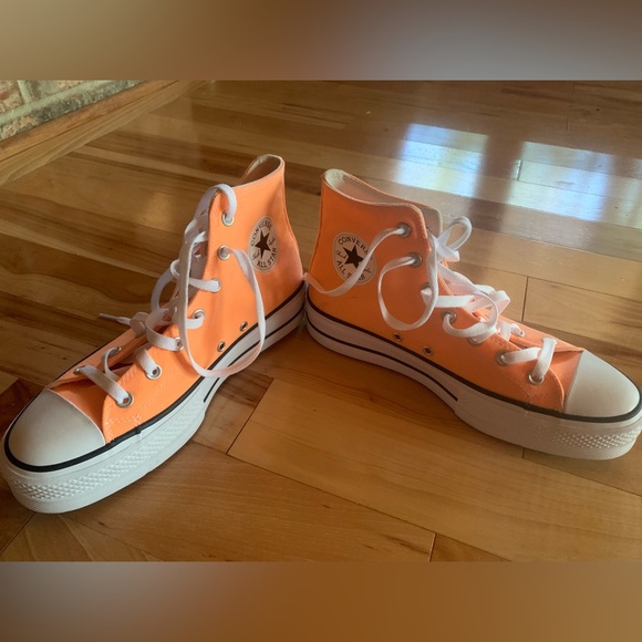 Converse chuck taylor orange 🍊 shoe - Picture 5 of 8
